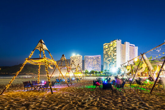 海陵岛北洛秘境夜景