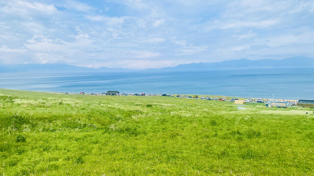 新疆赛里木湖自然风景