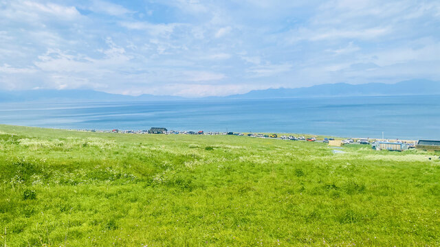 新疆赛里木湖自然风景