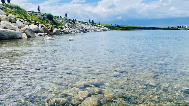 新疆赛里木湖自然风景