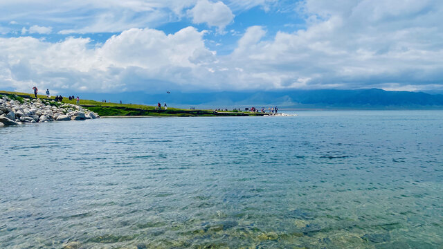 新疆赛里木湖自然风景