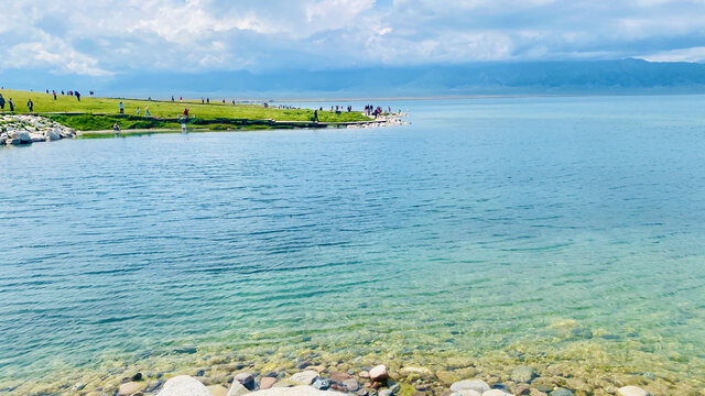 新疆赛里木湖自然风景