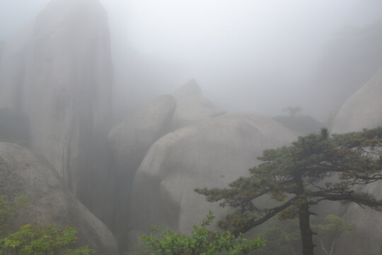 安徽潜山县天柱山