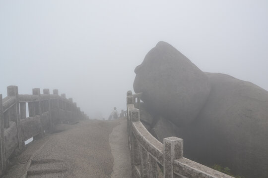 安徽潜山县天柱山