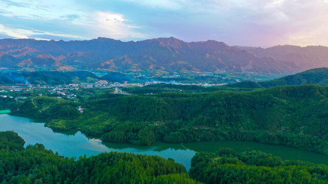 龙湖夜色