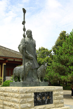 苏武牧羊雕像