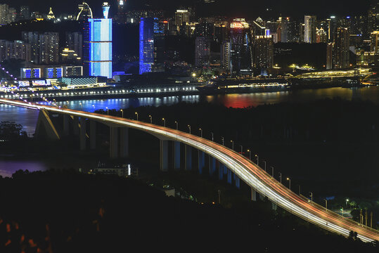 厦门海沧大桥夜景