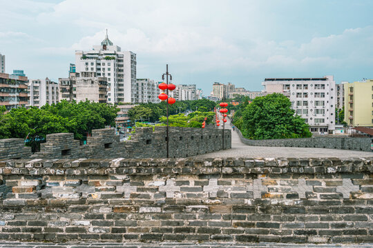 广东肇庆古城墙