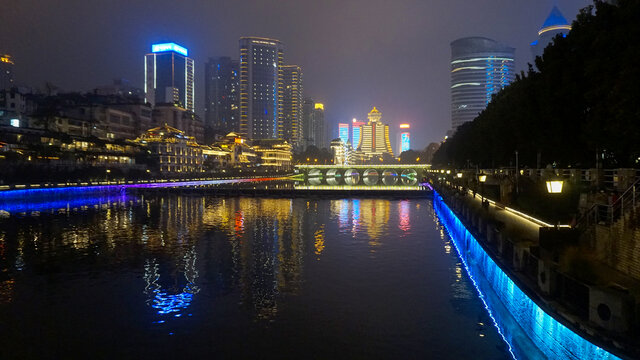 甲秀楼夜景