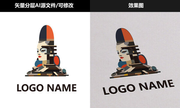 抽象几何LOGO