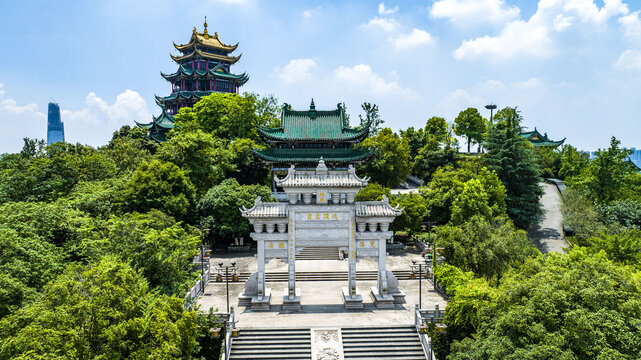 重庆主城最高观景台鸿恩阁