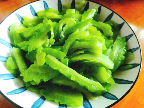凉拌苦瓜