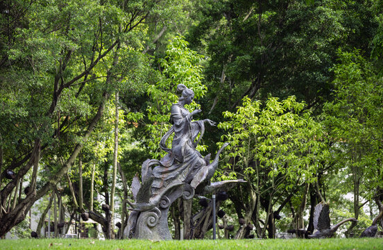 东江沙公园城市雕塑