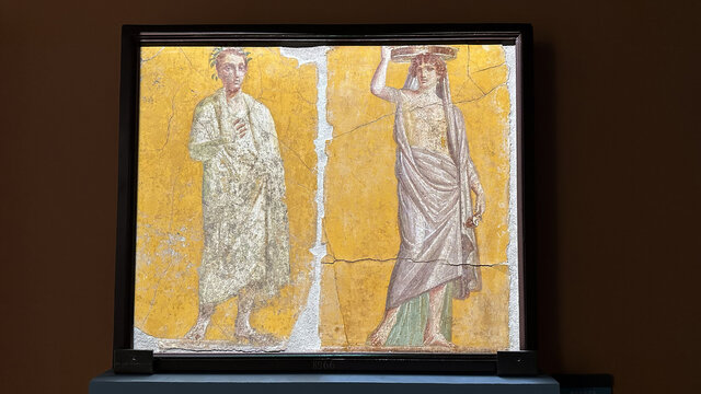 古罗马文化壁画2艺术品展品