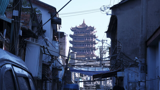 黄鹤楼一景