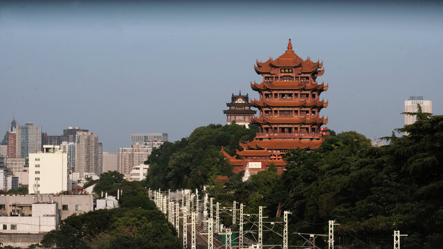 黄鹤楼一景