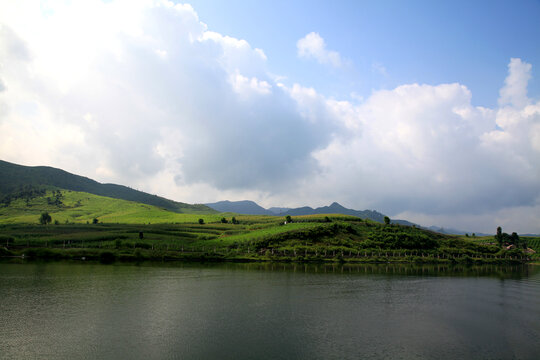 鸭绿江风景