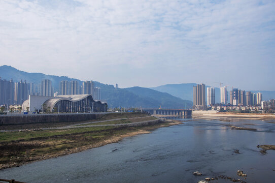 建溪边城市建设