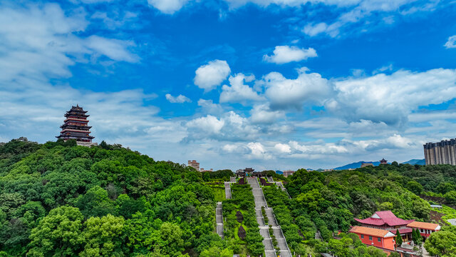 九江南山公园德化楼