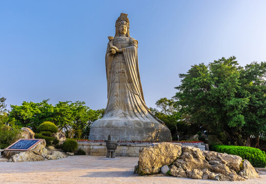 湄洲岛妈祖石雕