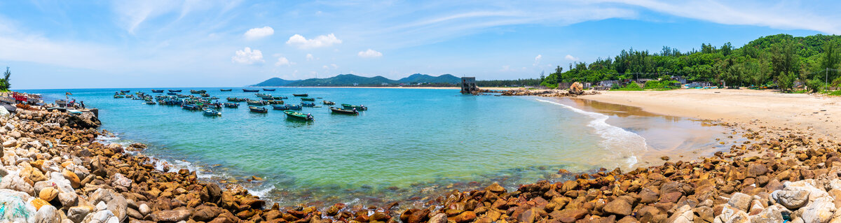 高清巨幅海湾全景