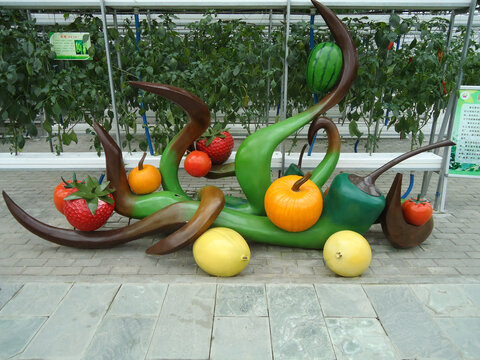 蔬菜基地雕塑