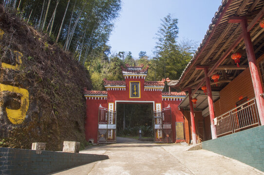 建瓯文笔峰山门