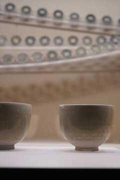 古代陶器杯子