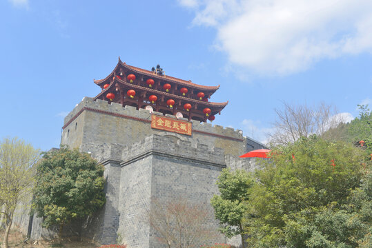 成都金龙湖风景区洛带长城