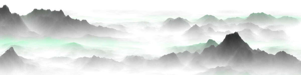 水墨山水画