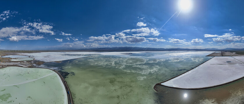 茶卡盐湖天空之镜