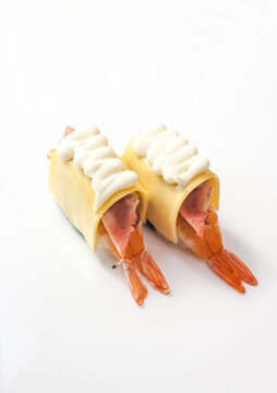 叠叠虾握寿司