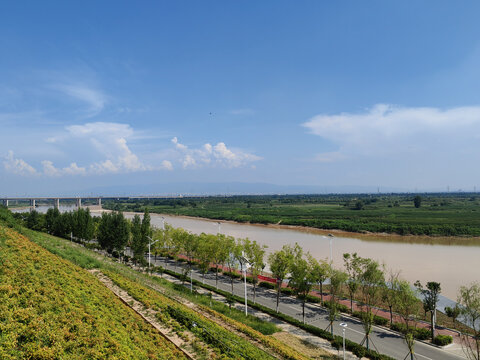 渭河高陵段