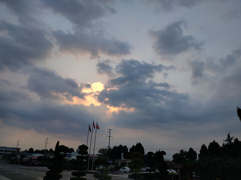 天空