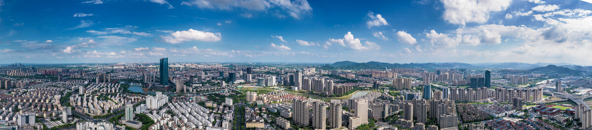 湖州城市全景