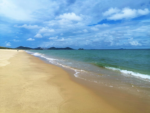 海边风光海浪