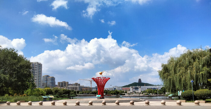 枣庄市薛城区奚仲广场