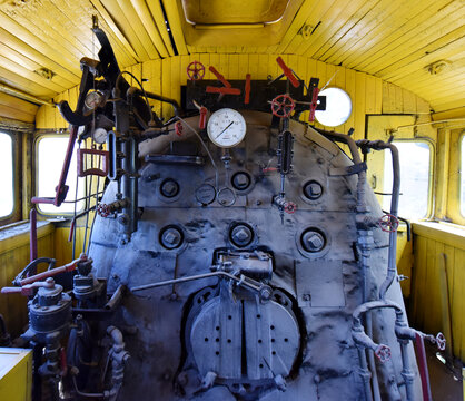 蒸汽式老火车头