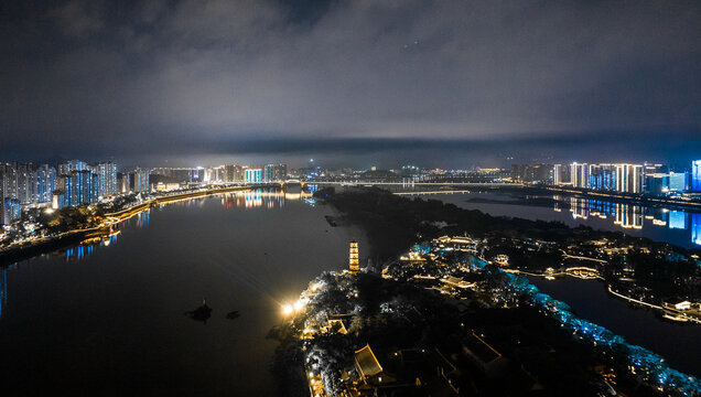 温州瓯江夜景