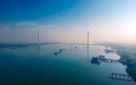 南京八卦洲长江大桥