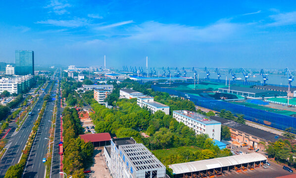 江苏省南京港新生圩港区