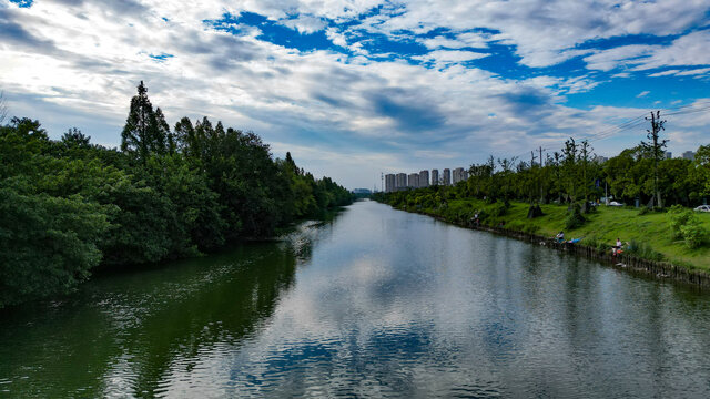 乡村河流河道