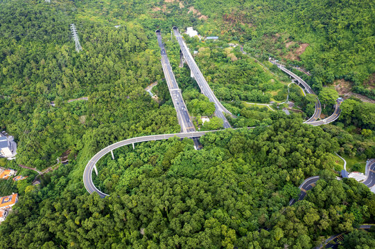 山林隧道高速公路