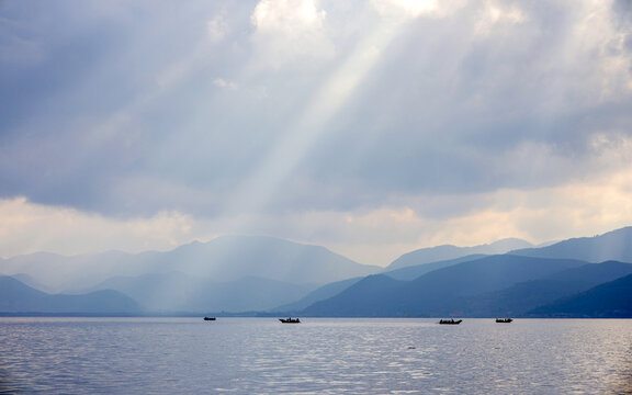 泸沽湖风光