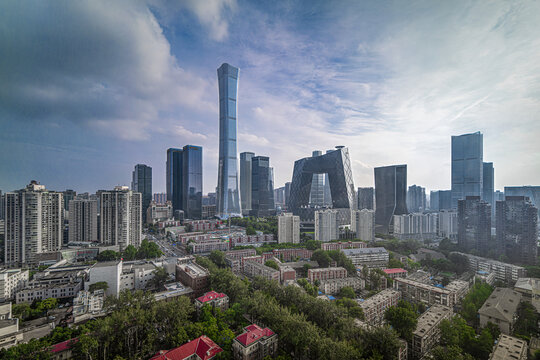 北京国贸cbd商业区
