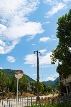 北川地震遗址