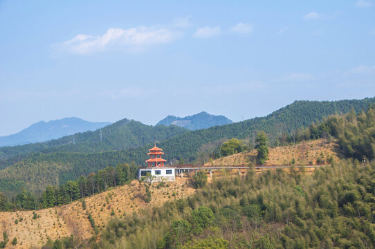 建瓯云际山山峰