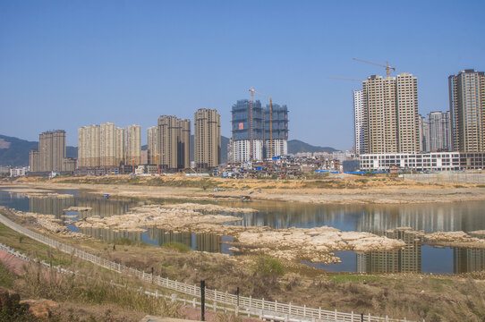 建瓯建溪边建筑