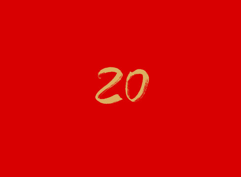 数字20