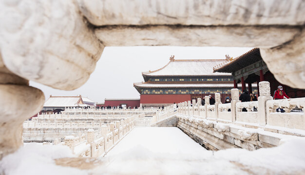 故宫雪景